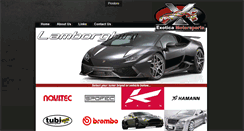 Desktop Screenshot of exotica-motorsports.com